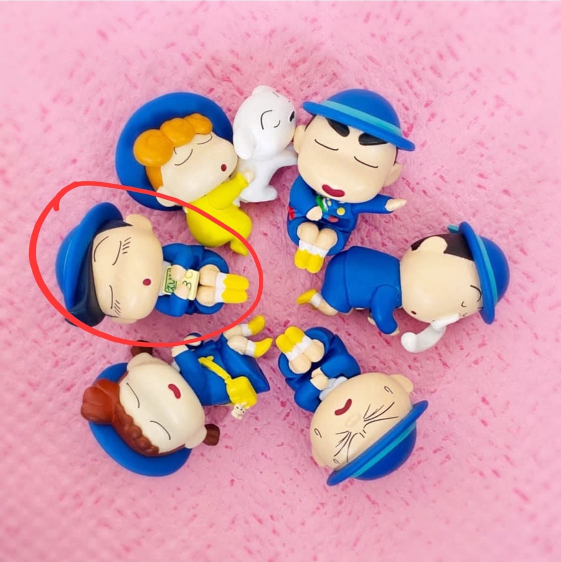 짱구는 못말려 철수 케이블 허그코트 가챠피규어 상품이미지3