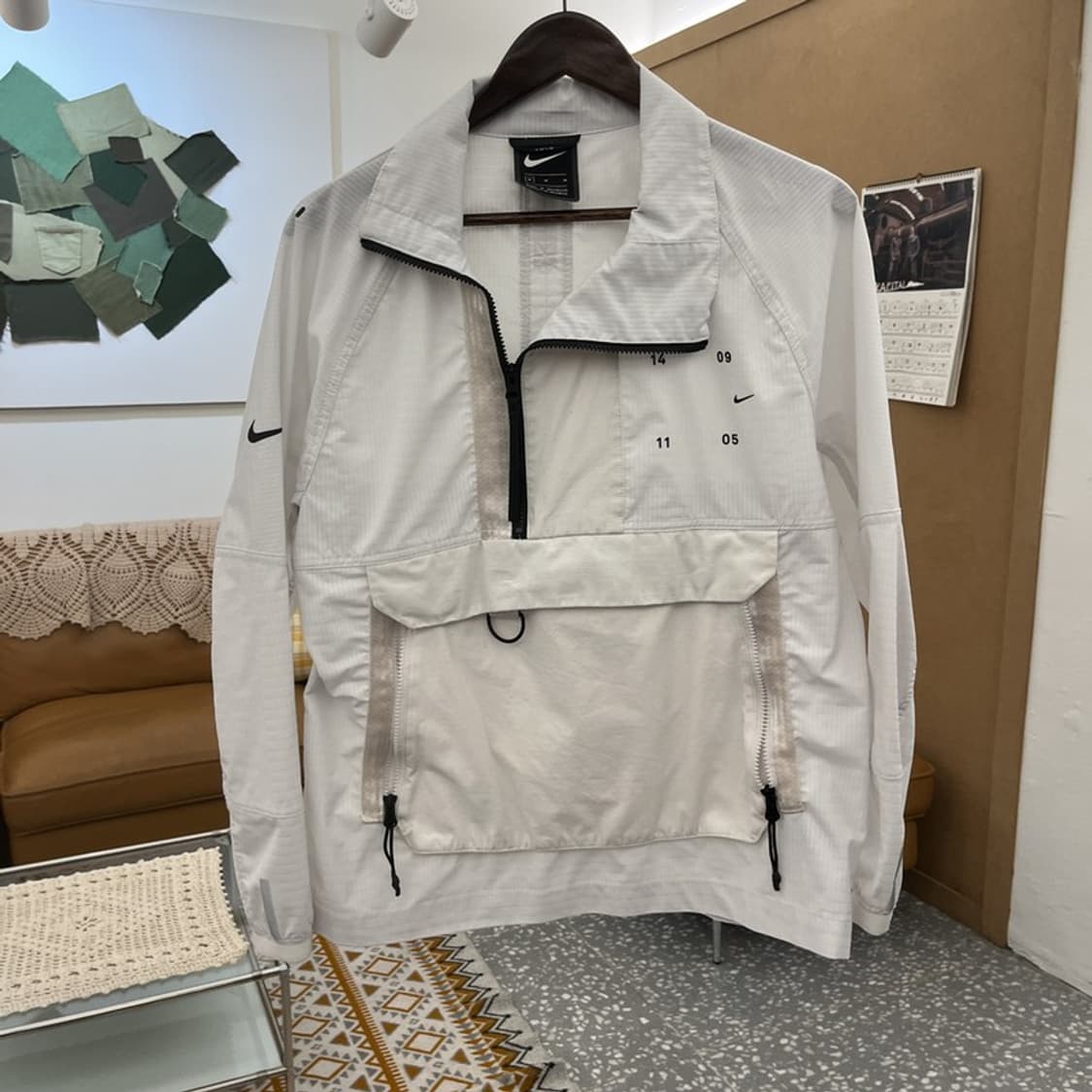 나이키 NSW 테크팩 엔지니어 바람막이 반집업 아노락 M C10640 상품이미지3