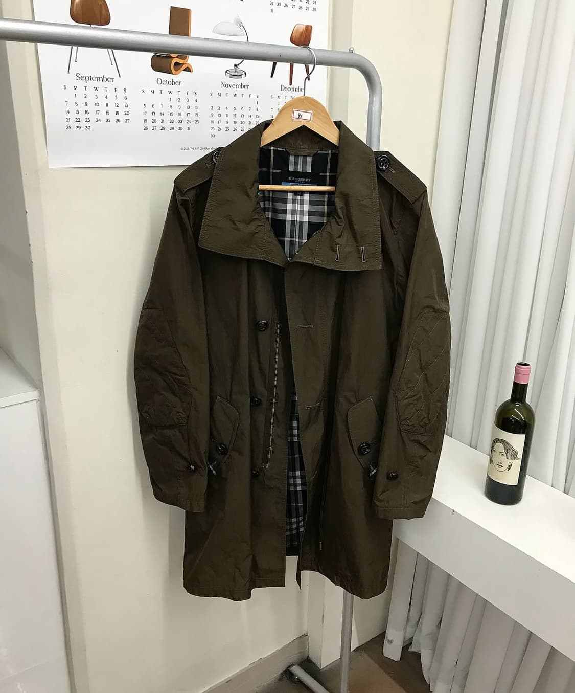 버버리 로고 야상 자켓 상품이미지1