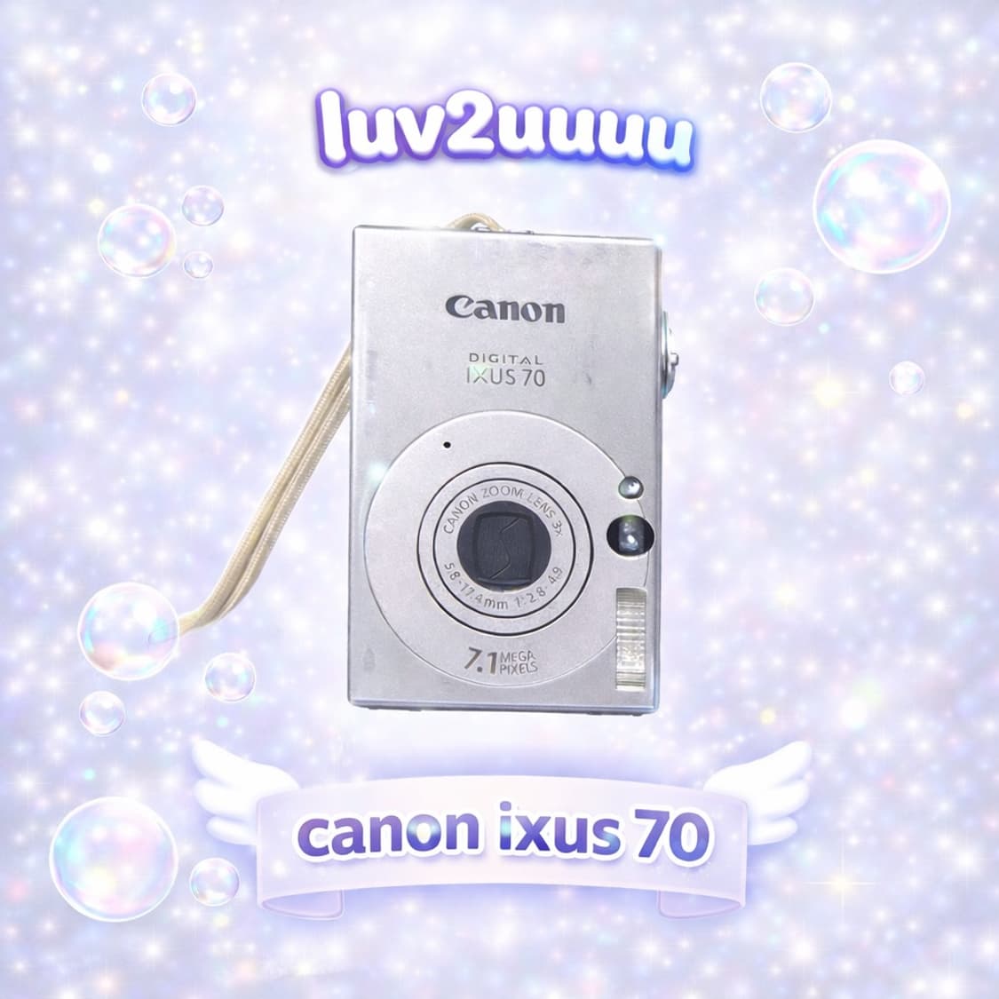 캐논 ixus 70 카메라 디카 화이트 판매🤍/풀박✨/한글⭕️ 상품이미지1