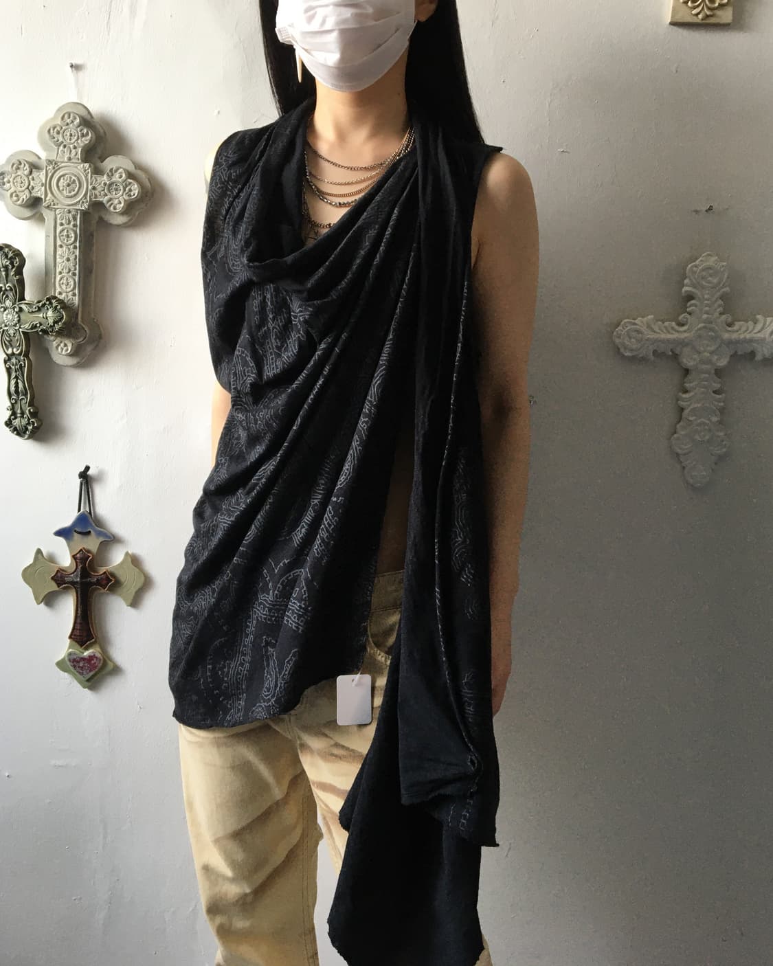 Civarize drape vest 상품이미지8