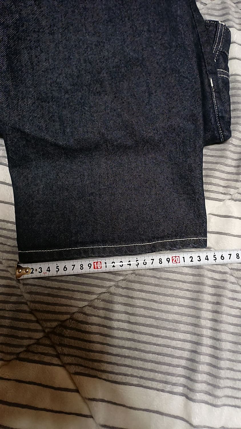 스파오 와이드청바지 32인치 기장105 상품이미지8