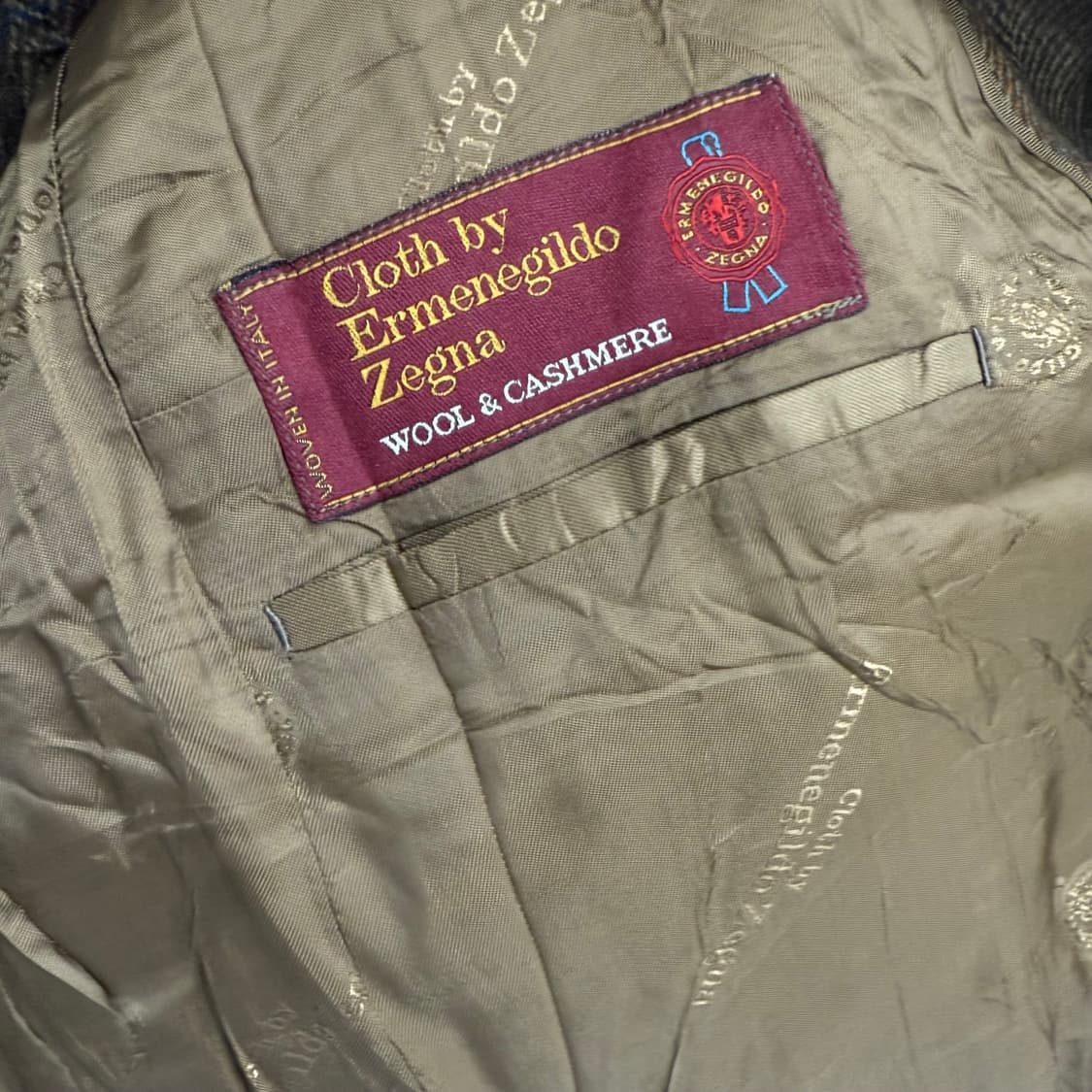 에르메네질도 제냐 헤링본 자켓 (M) 상품이미지2