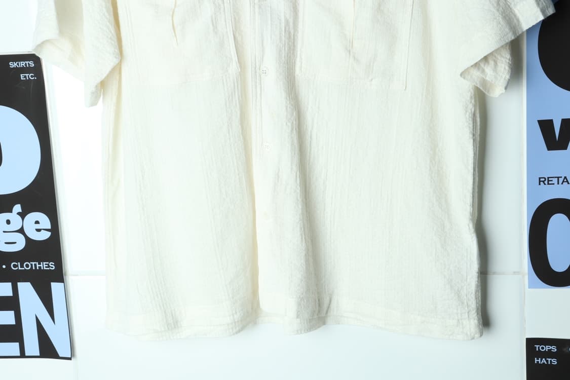 (L-XL) 세컨드모놀로그 반팔 카라 티셔츠 시원 시어서커-H31884 상품이미지4