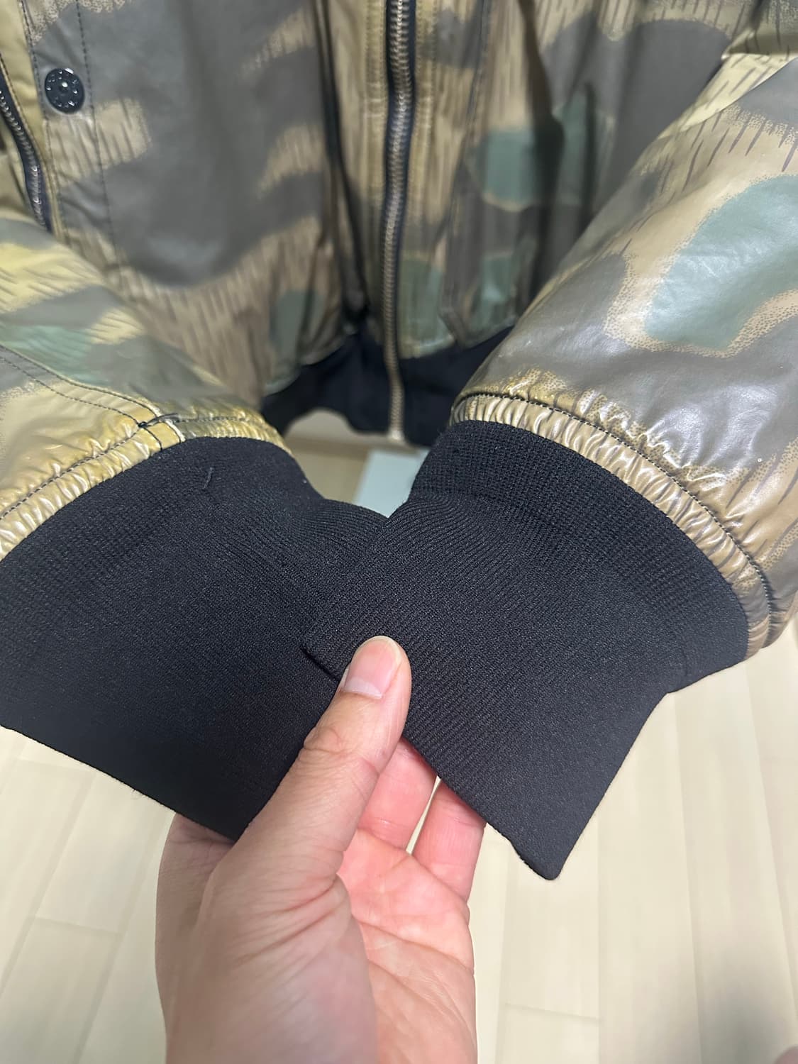 스톤아일랜드 AW10 카모플라쥬 아이스 자켓 XL 매장택 상품이미지5