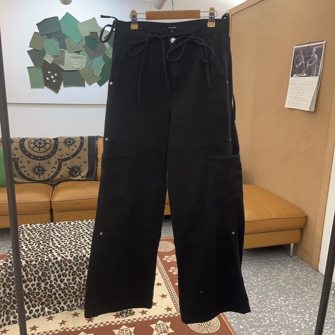 다이애그널 러블리힙 리본스트랩 카고팬츠 M C08829 상품이미지3