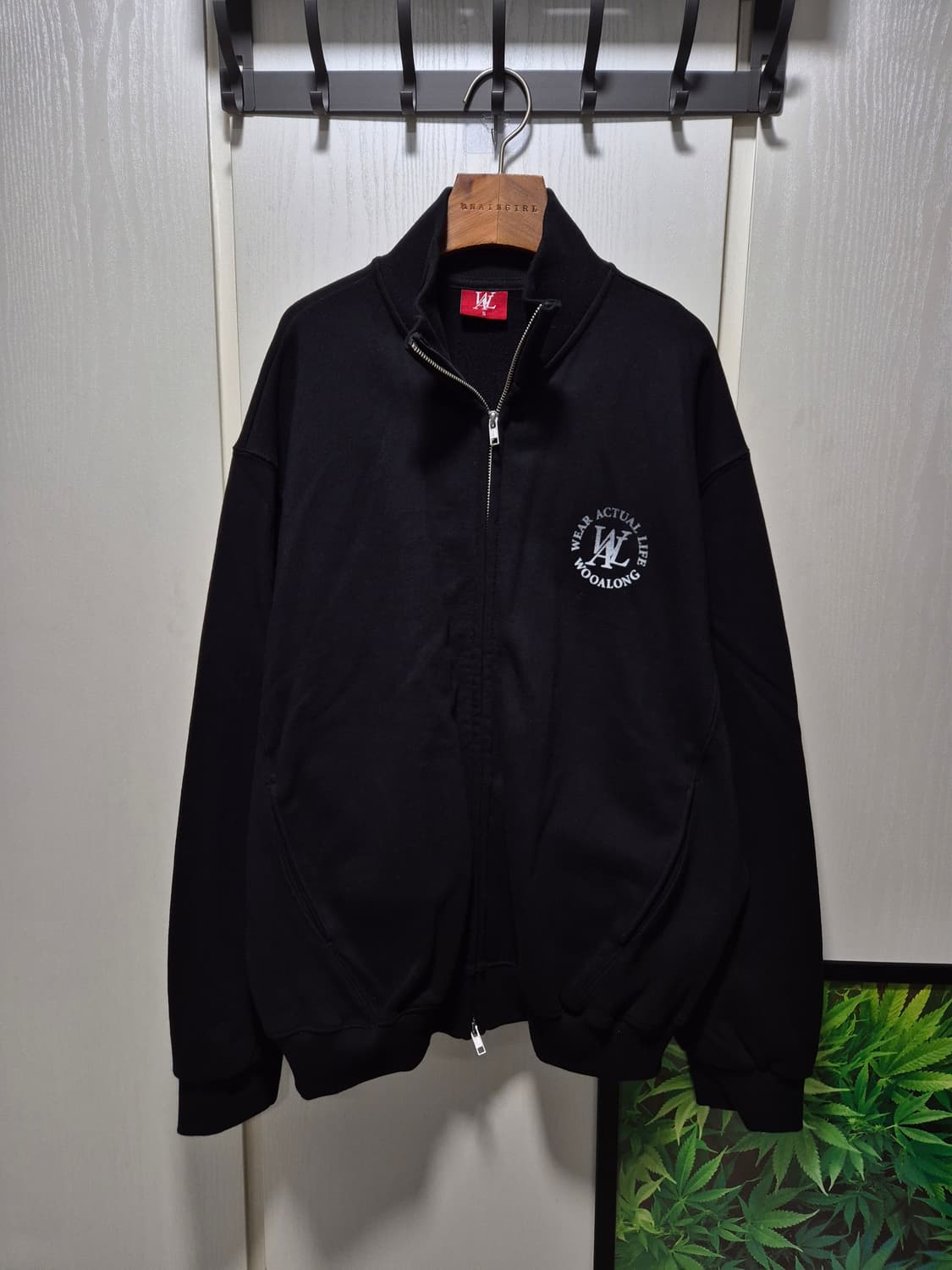 (타임세일)(새상품)우알롱 트레이닝 셋업 블랙 상품이미지2