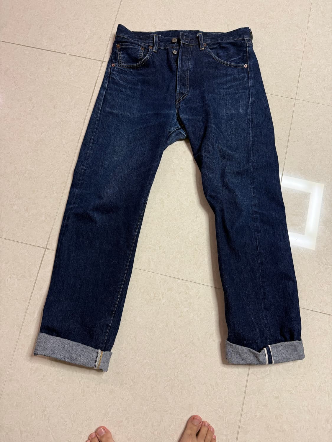 Levis Lvc  55501 셀비지 페이딩 이쁘게빠지는 상품이미지1