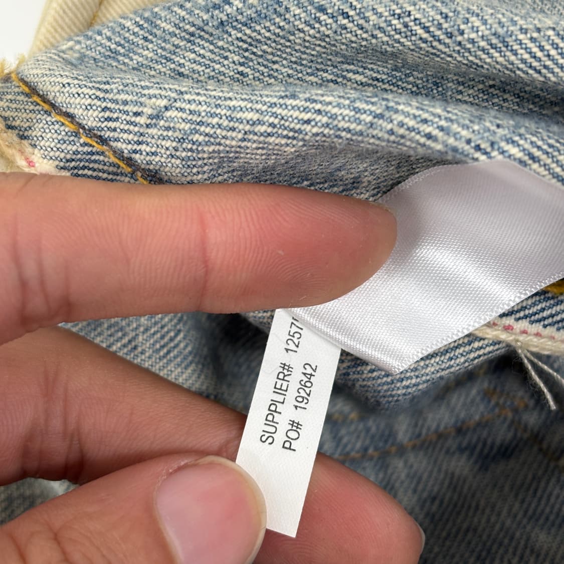 RRL 더블알엘 스트레이트 데님 W30 L30  상품이미지10