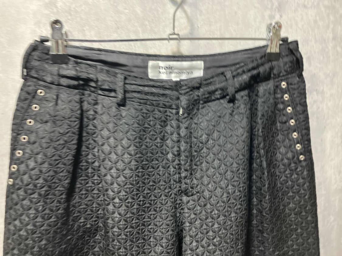 noir kei ninomiya 느와케이니노미야 자카드팬츠 상품이미지3