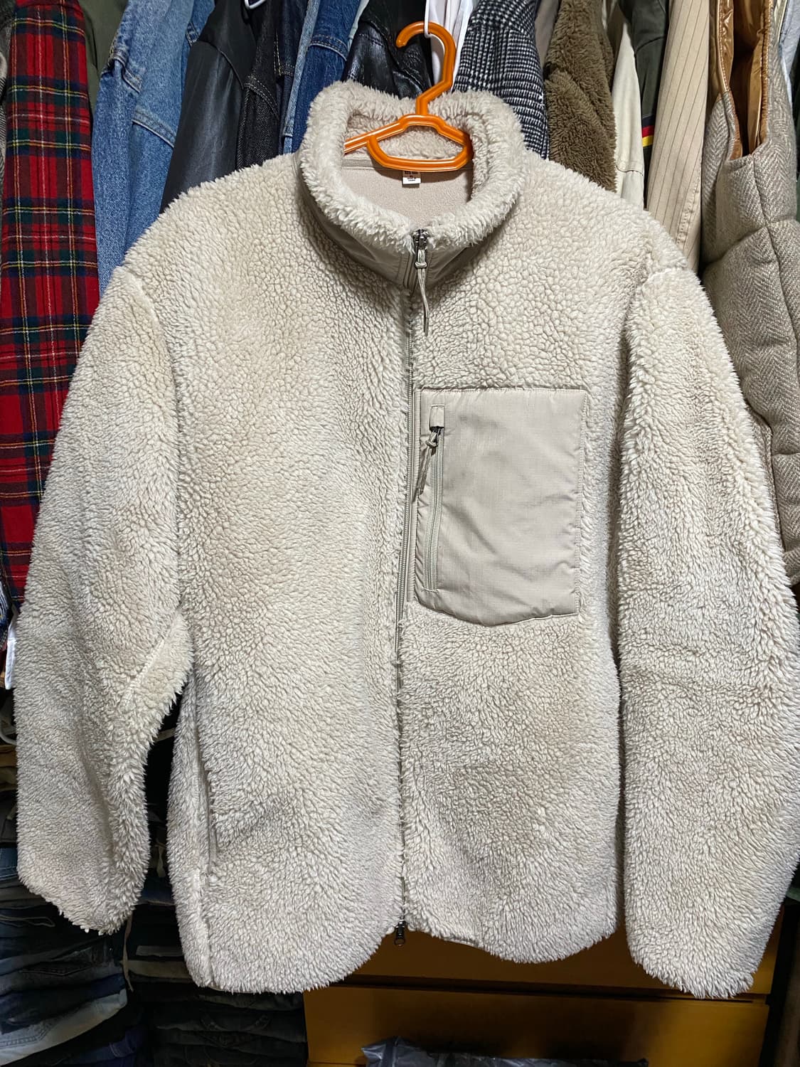 유니클로 후리스집업 상품이미지1