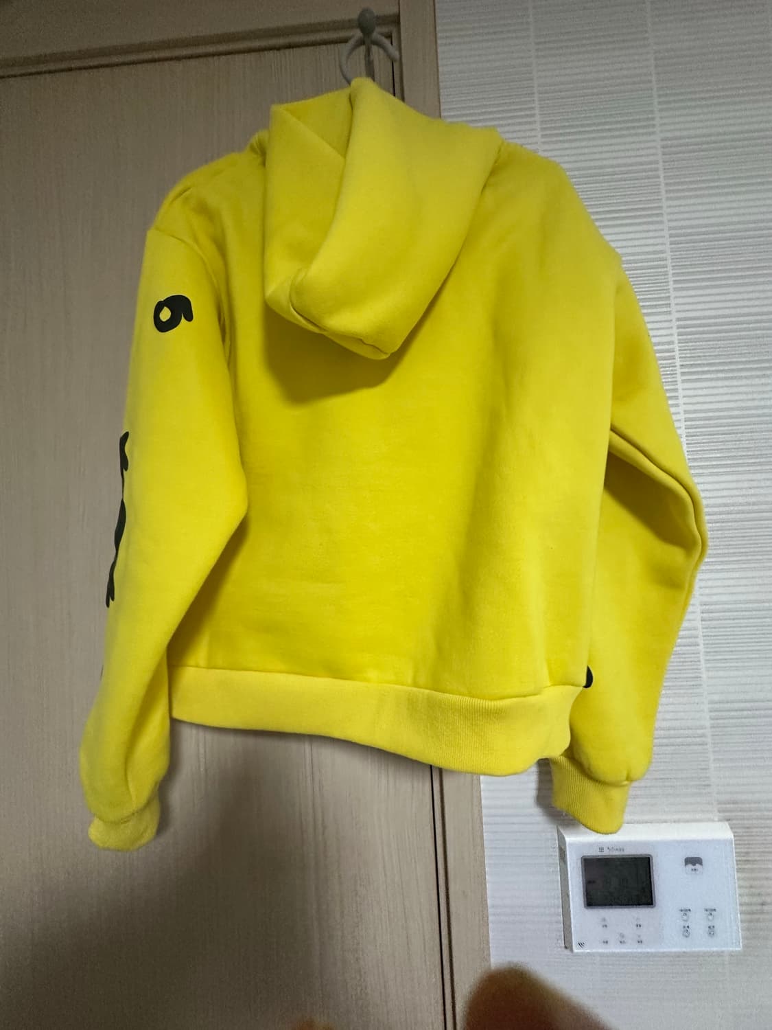 Sp5der 스파이더 후드티 카나리 옐로우 상품이미지2