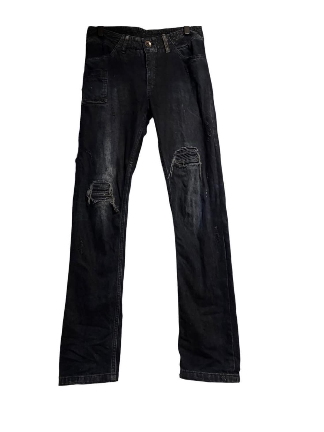 “14th addiction” shark damage pants 상품이미지1