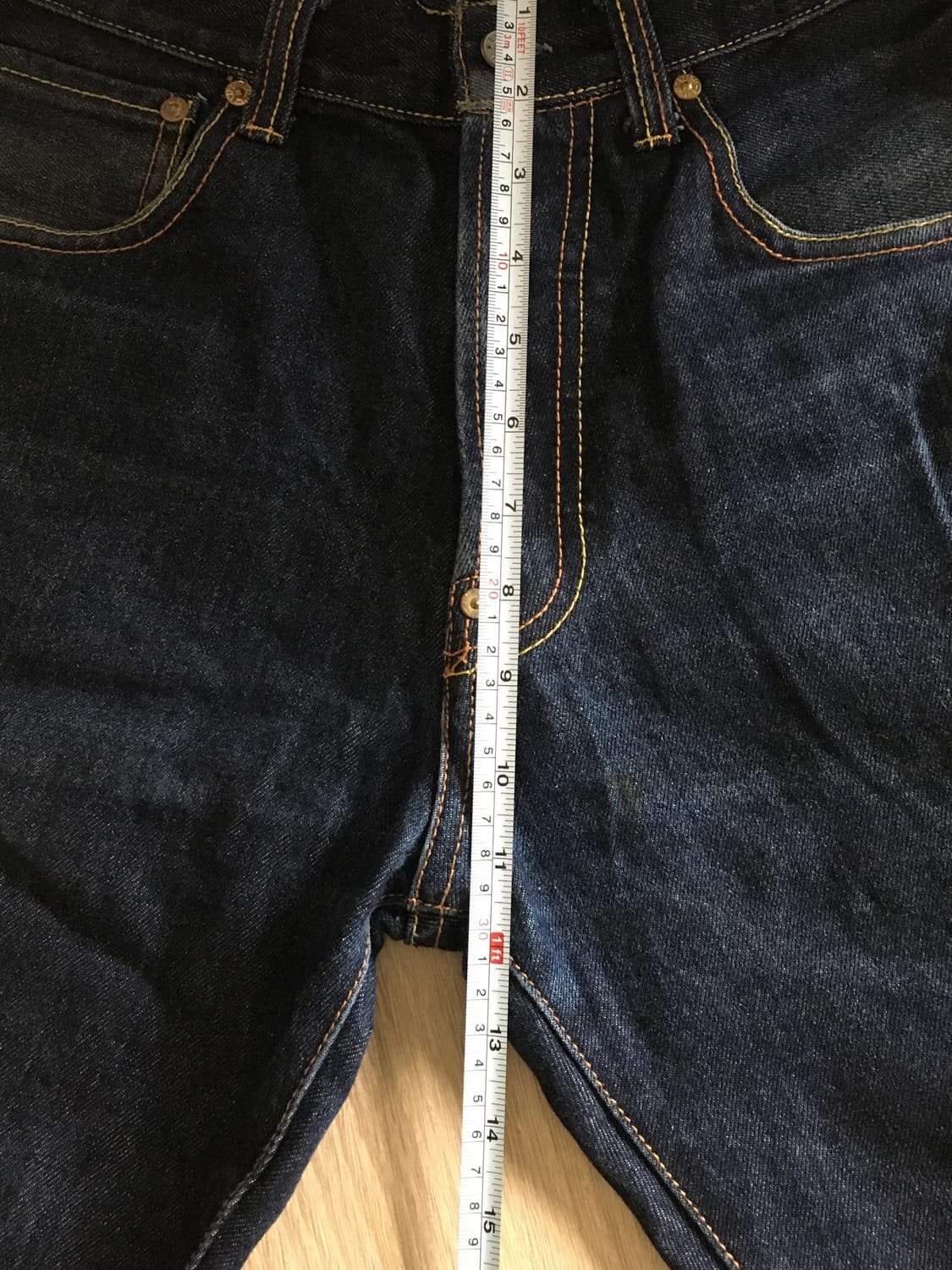 에비수 evisu No.2 재팬 이레즈미 자수 데님 팬츠 상품이미지8