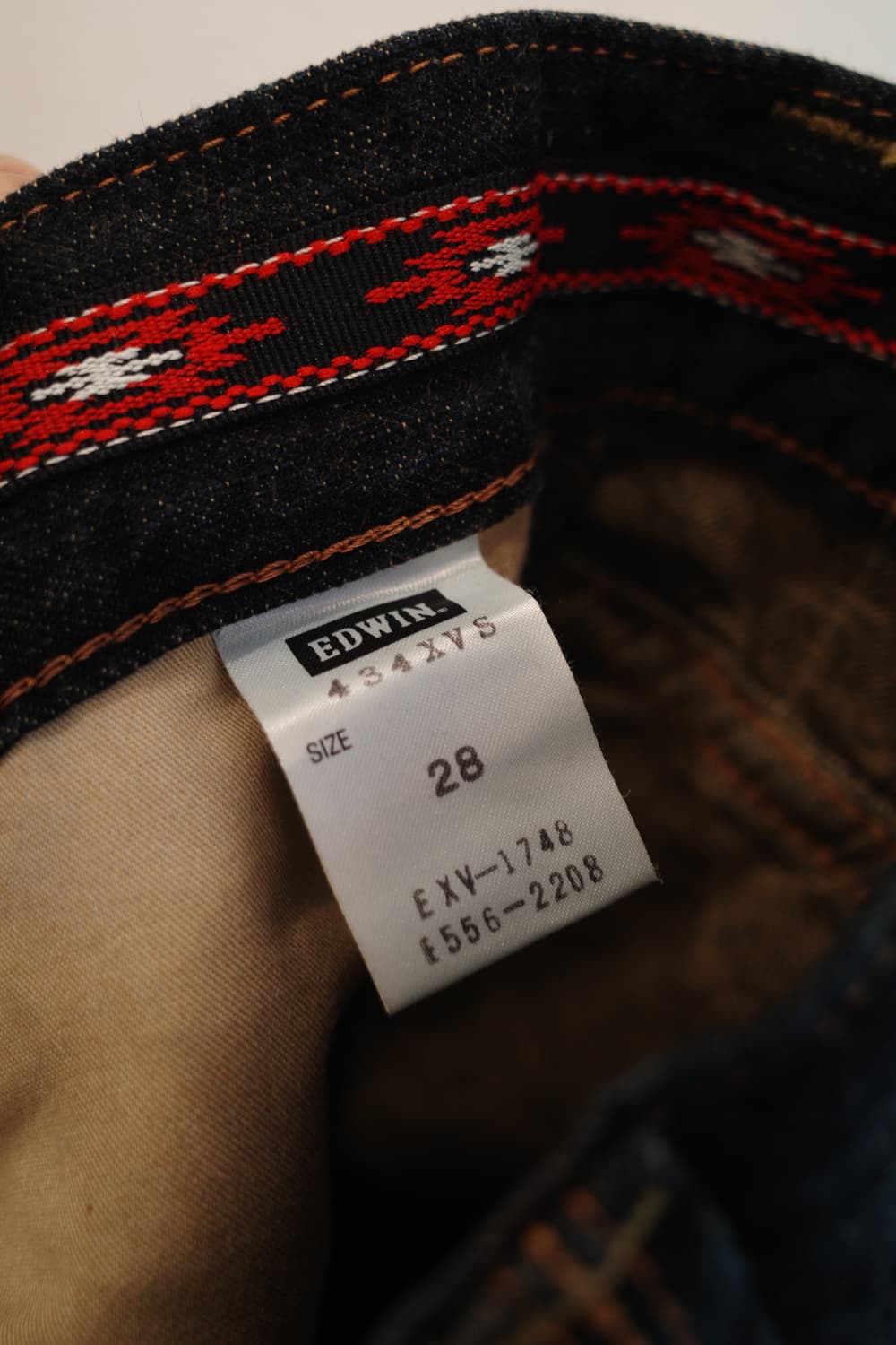 EDWIN 에드윈 빈티지라인 데님팬츠 (29인치) 상품이미지5