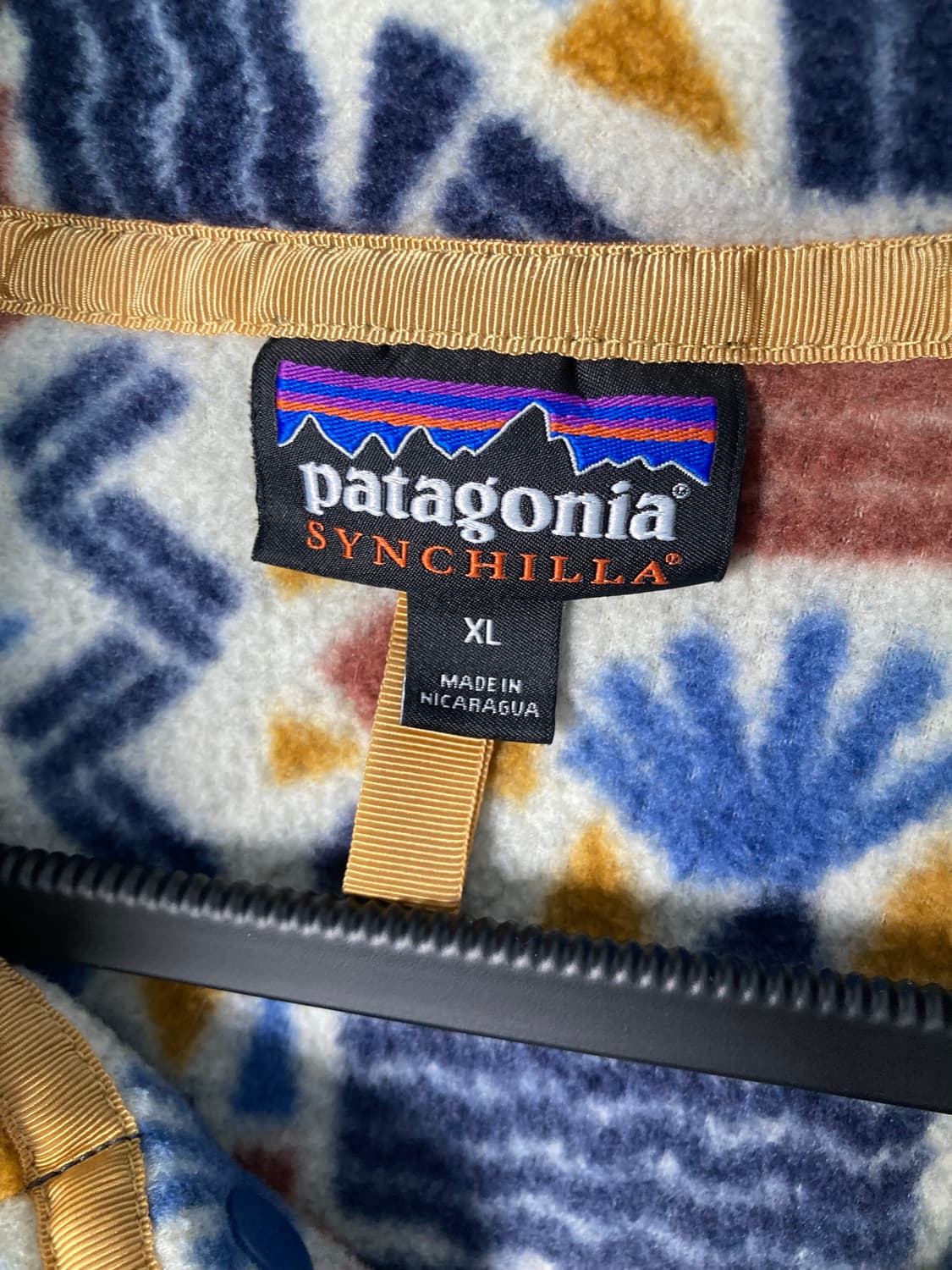 파타고니아 신칠라 아즈텍 멀티 패턴(XL) 새상품급 상품이미지3