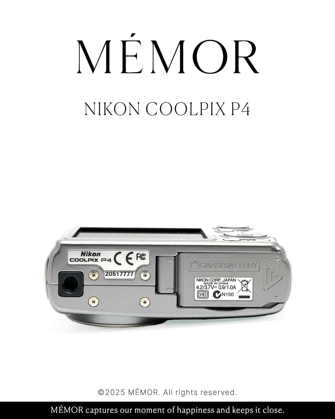 희귀매물/연예인,유튜버 사용모델♥️NIKON COOLPIX P4 니콘디카 상품이미지4