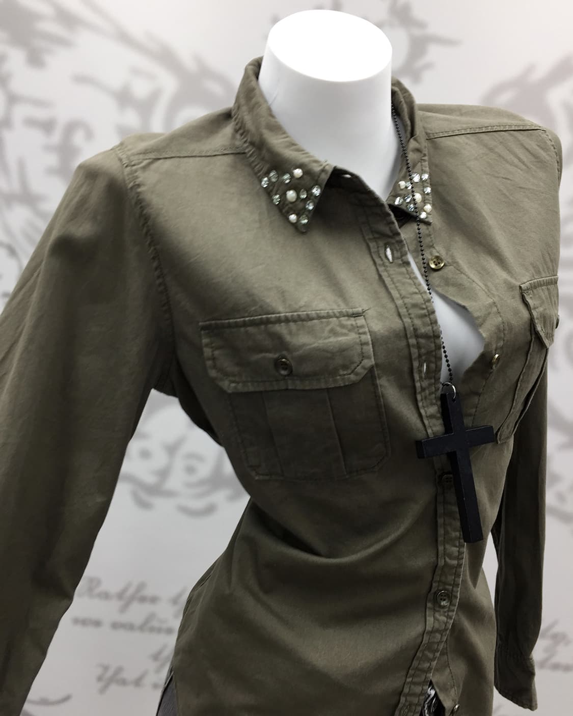 Y2K cubic point shirts 상품이미지3