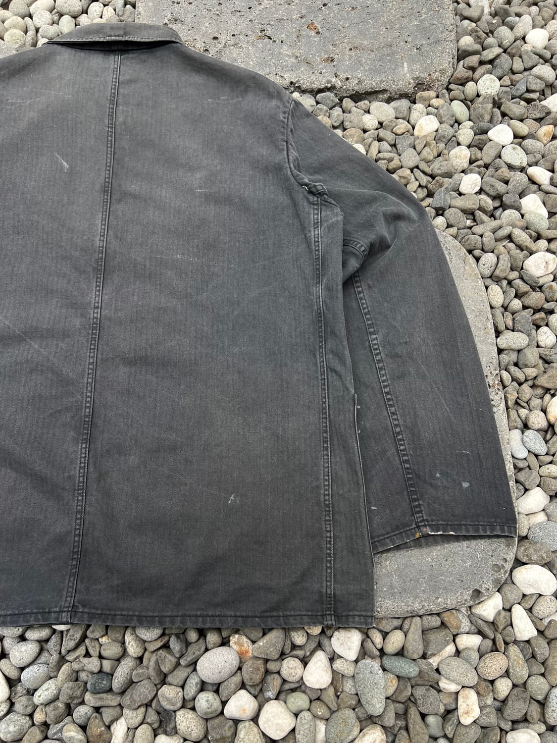 HARD FADED BLACK HBT 헤링본블랙프렌치워크자켓 상품이미지9