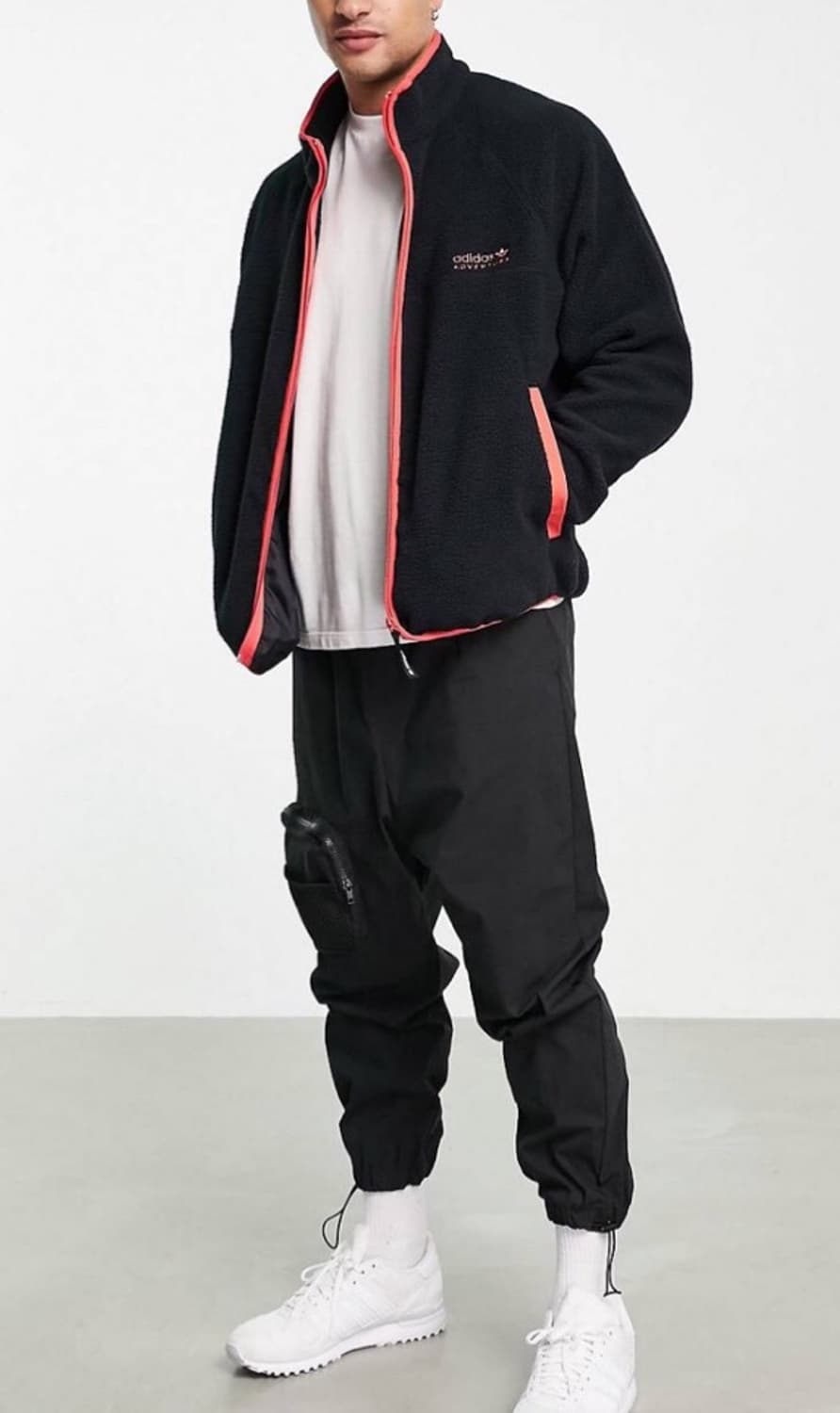 (새상품) adidas 아디다스 후리스 플리스 양털 자켓 한정판 100 상품이미지2