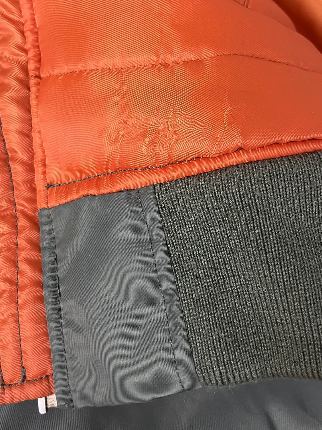 M) 엑스톤즈 MA-1 항공점퍼 카키 상품이미지7