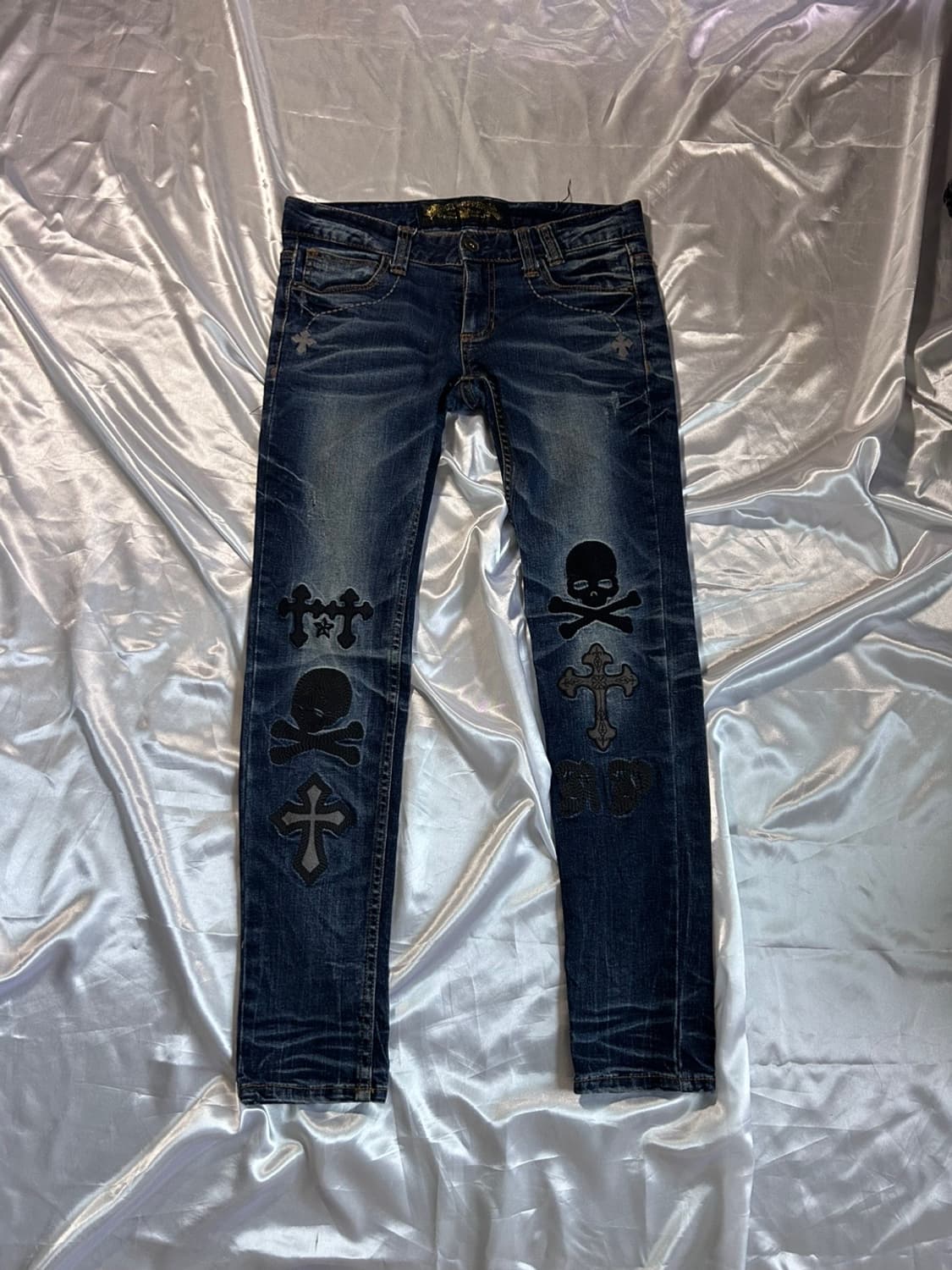 red pepper denim pants 상품이미지1