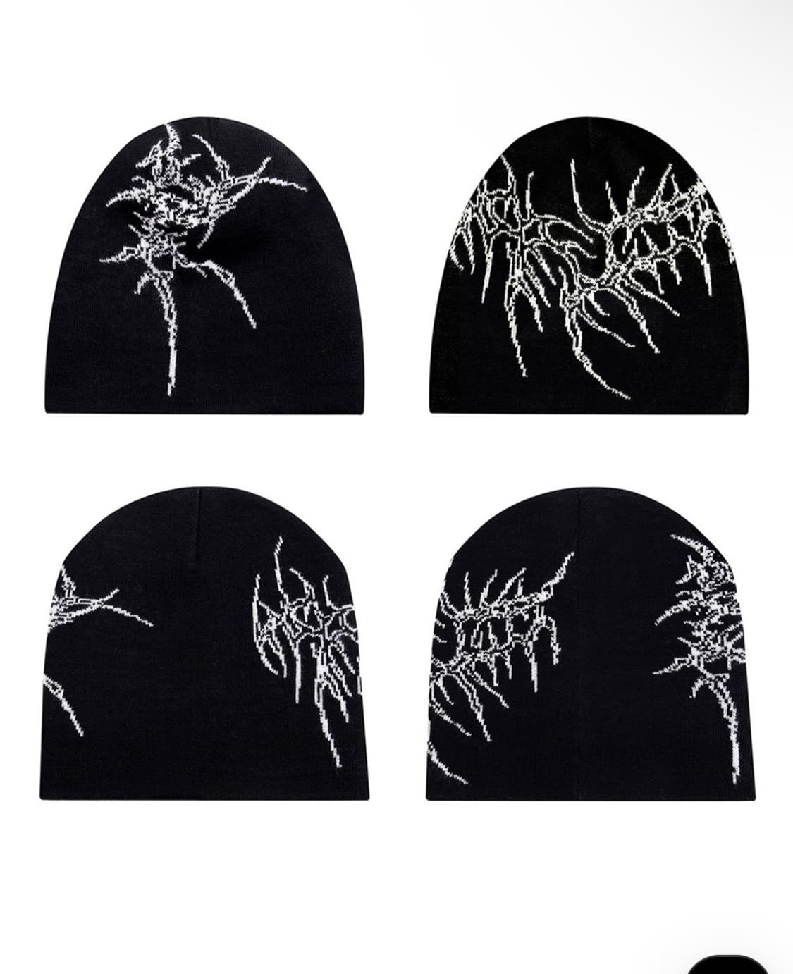 Rebel Wave graphic knit beanie 상품이미지2