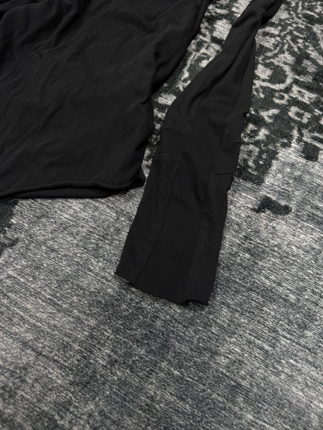 No id 00s archive back cross cut sew 상품이미지6