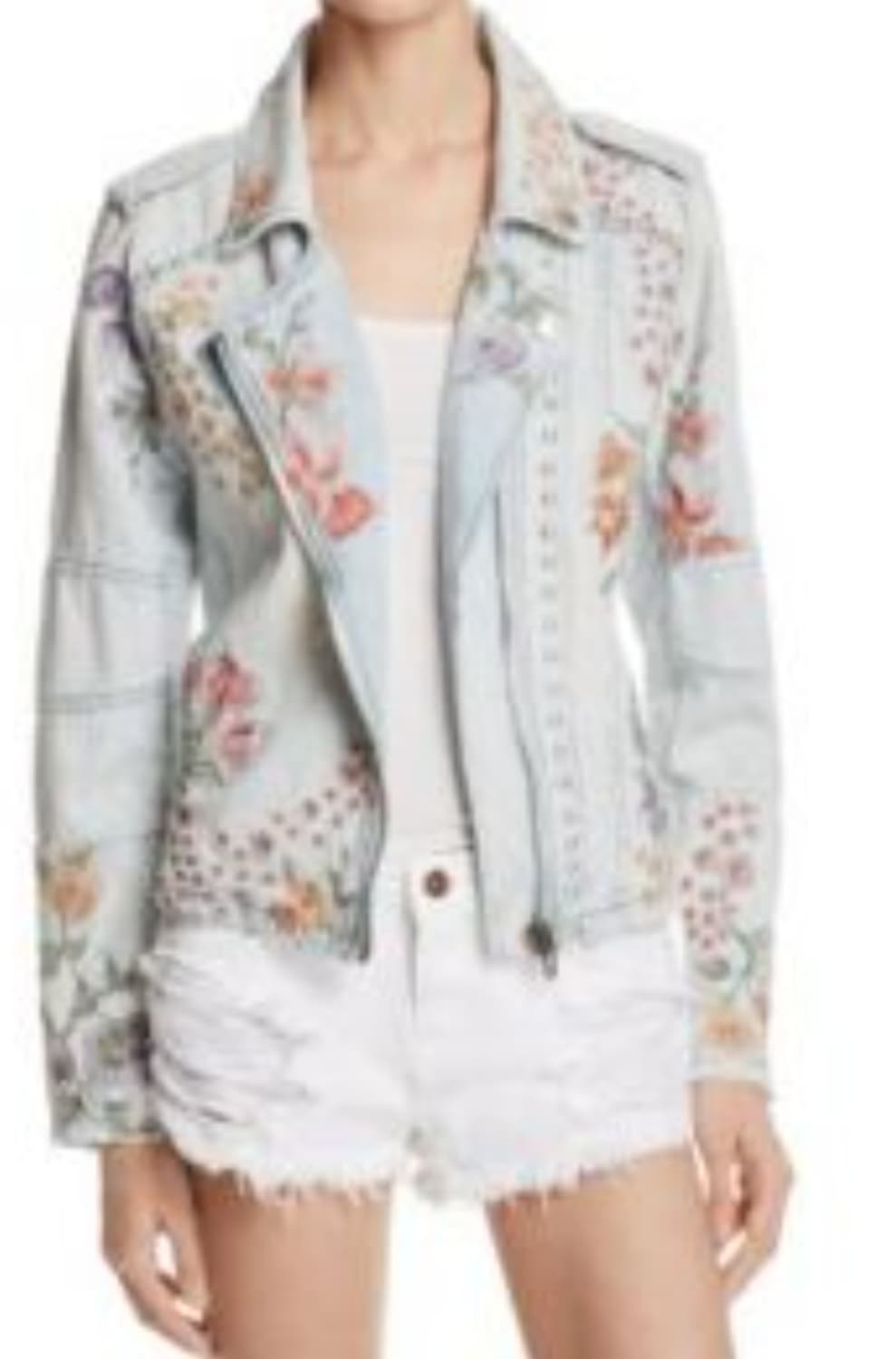 BlankNYC 블랭크NYC 빈티지 플로랄 데님자켓 상품이미지1