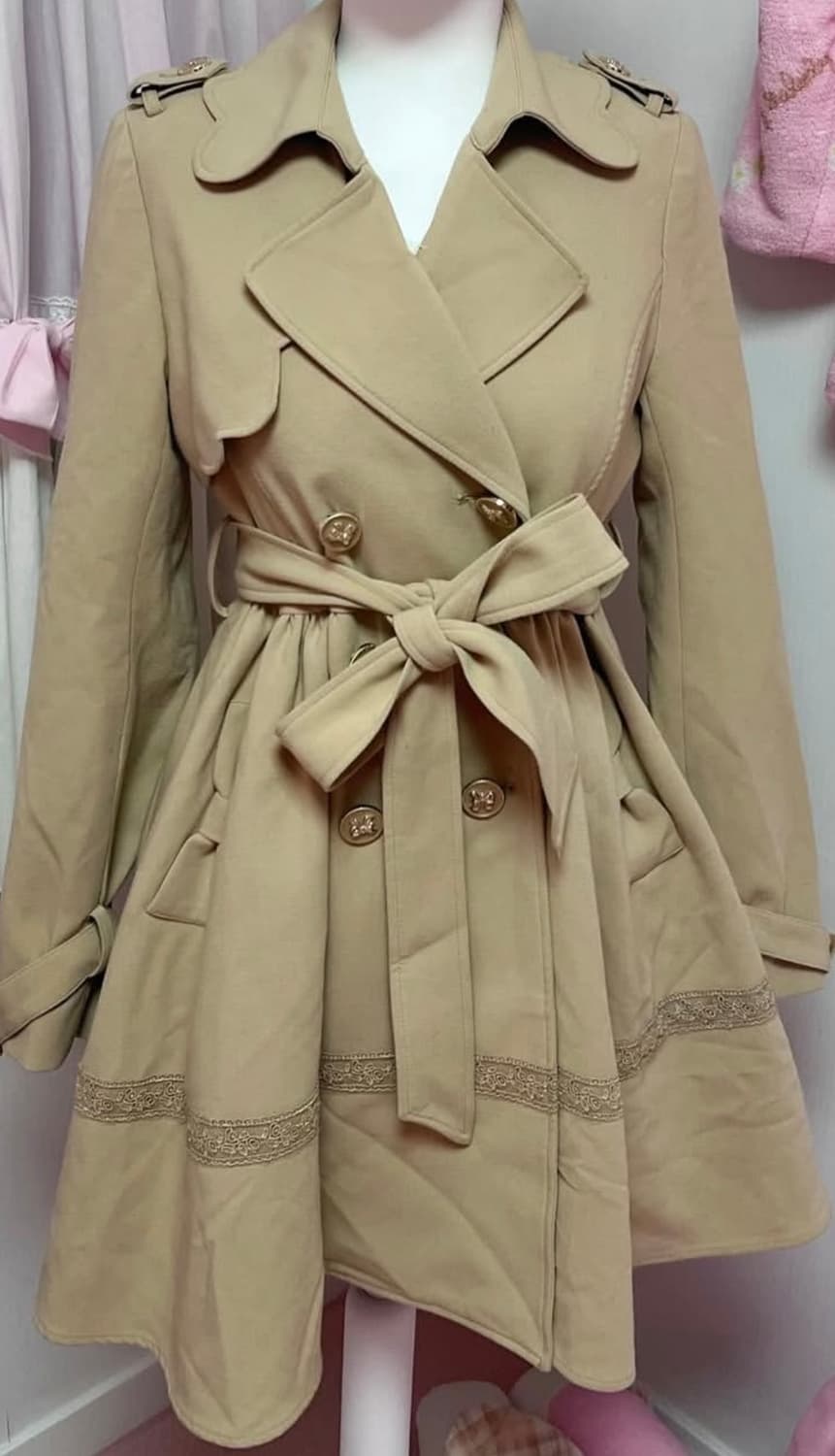 리즈리사 트렌치코트 상품이미지1