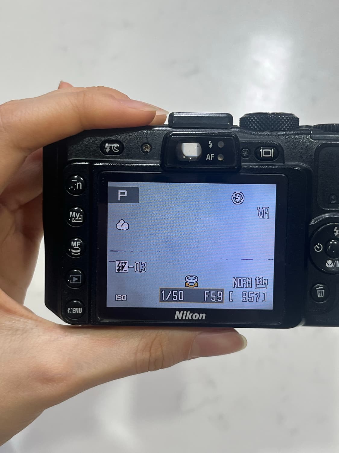 작례 O) 니콘 쿨픽스 p6000 빈티지 디카 상품이미지6