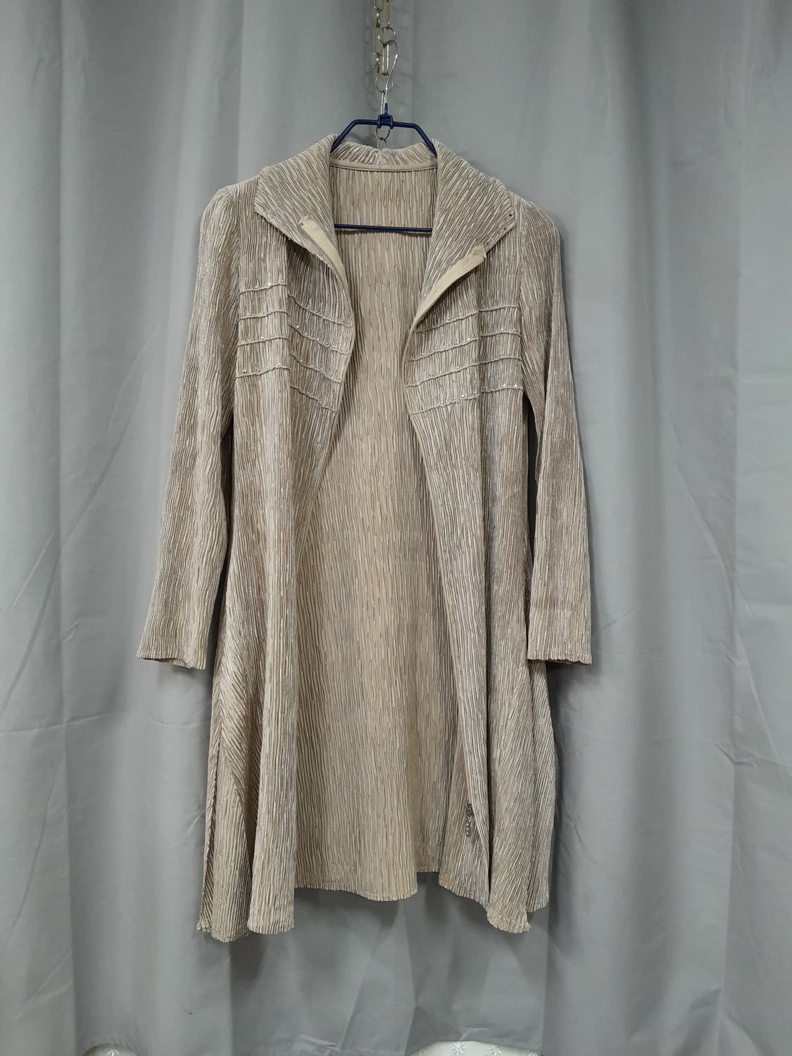 주름 플리츠 가디건  상품이미지1