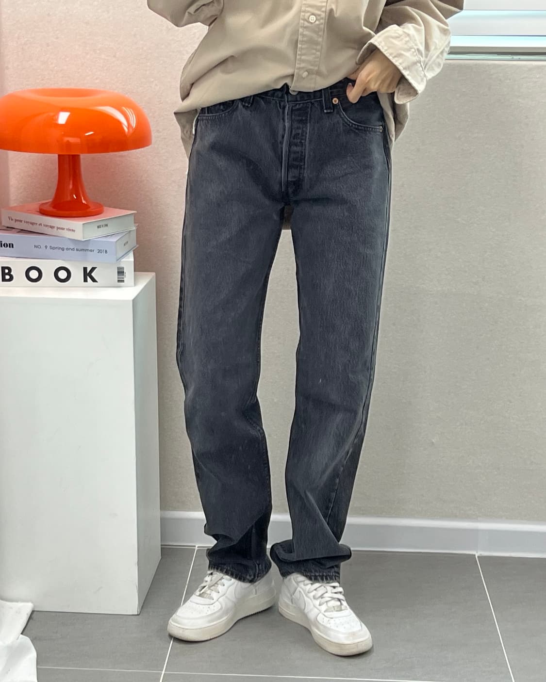 (허단36)00'S 리바이스 캐나다 501흑청-M1379 상품이미지9