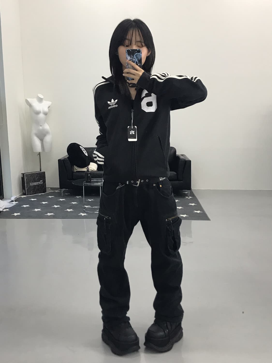 Adidas KAISER black jersey 상품이미지3