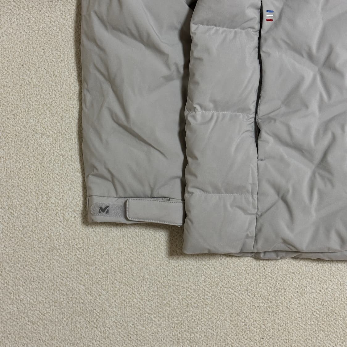 (택있음) 밀레 공용 큐브 경량 다운 자켓 상품이미지4