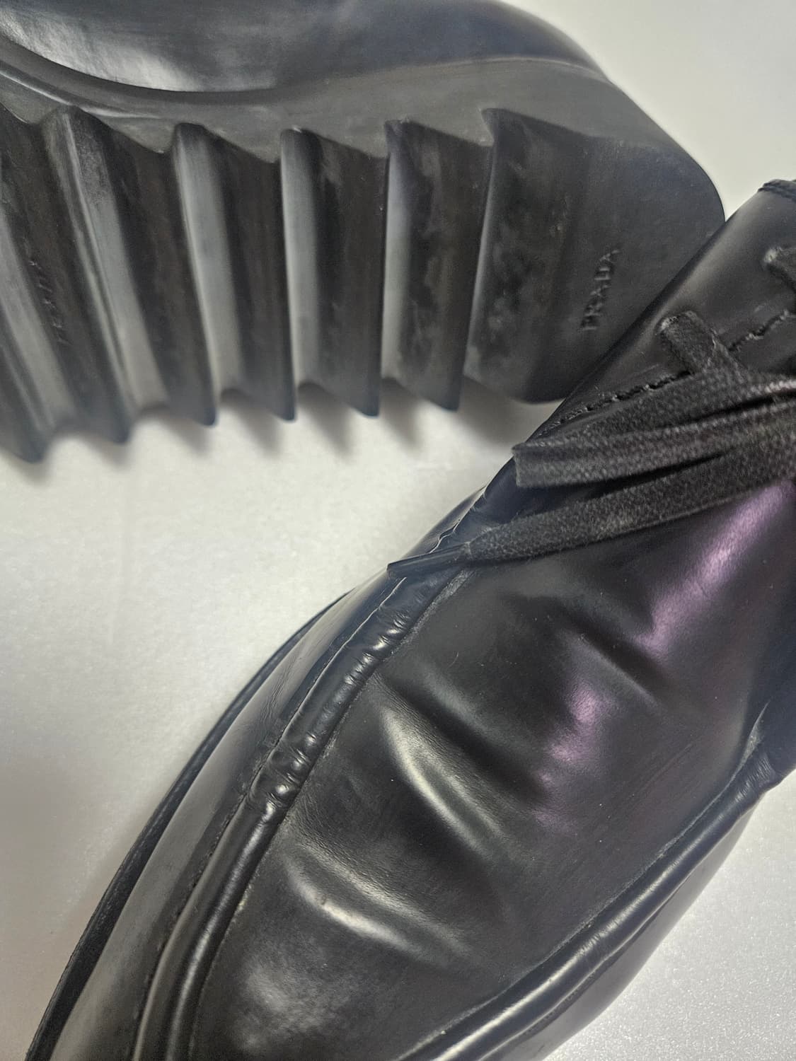 프라다 샤크솔 블랙 260 상품이미지6