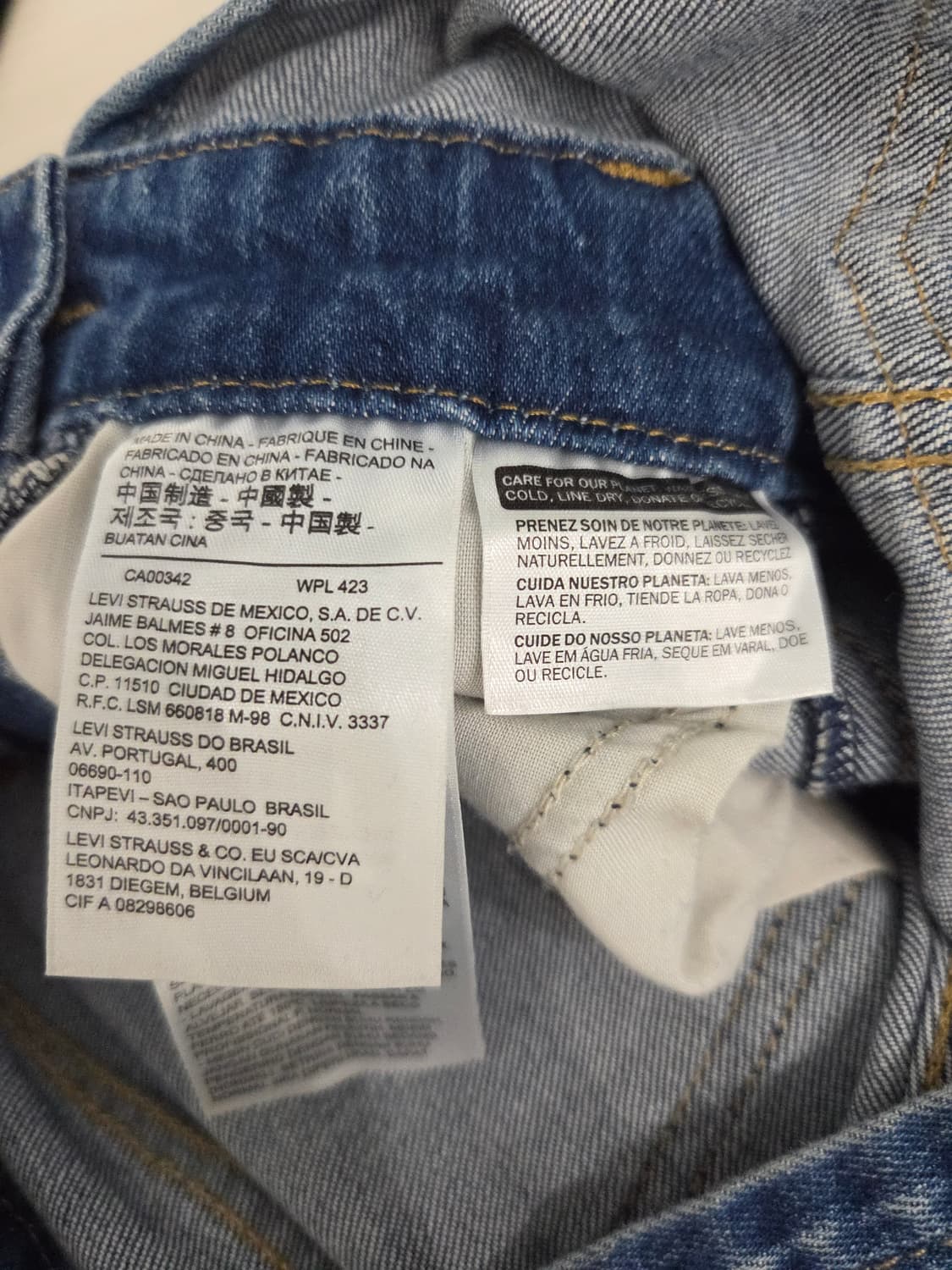 리바이스(Levi's) 데님 오버롤 / 멜빵바지 상품이미지8