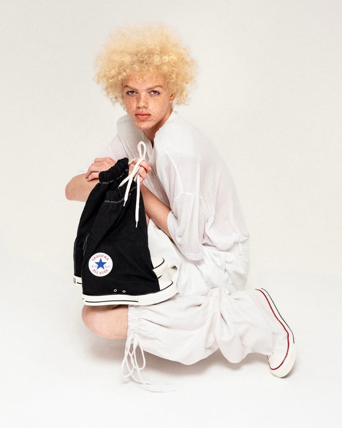 [225,230,235]바퀘라 x 컨버스 25fw 엑스하이 슬라우치/블랙 상품이미지2