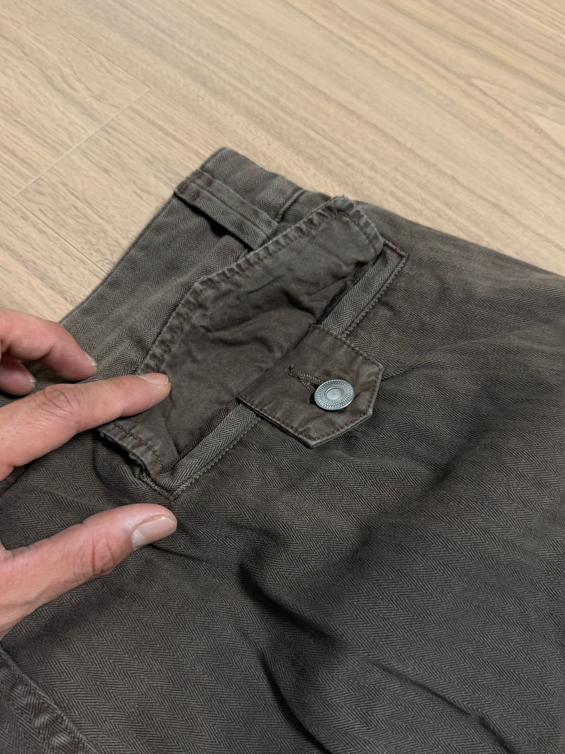 A.Presse 아프레쎄 26ss M-47 팬츠 브라운 3사이즈 상품이미지5