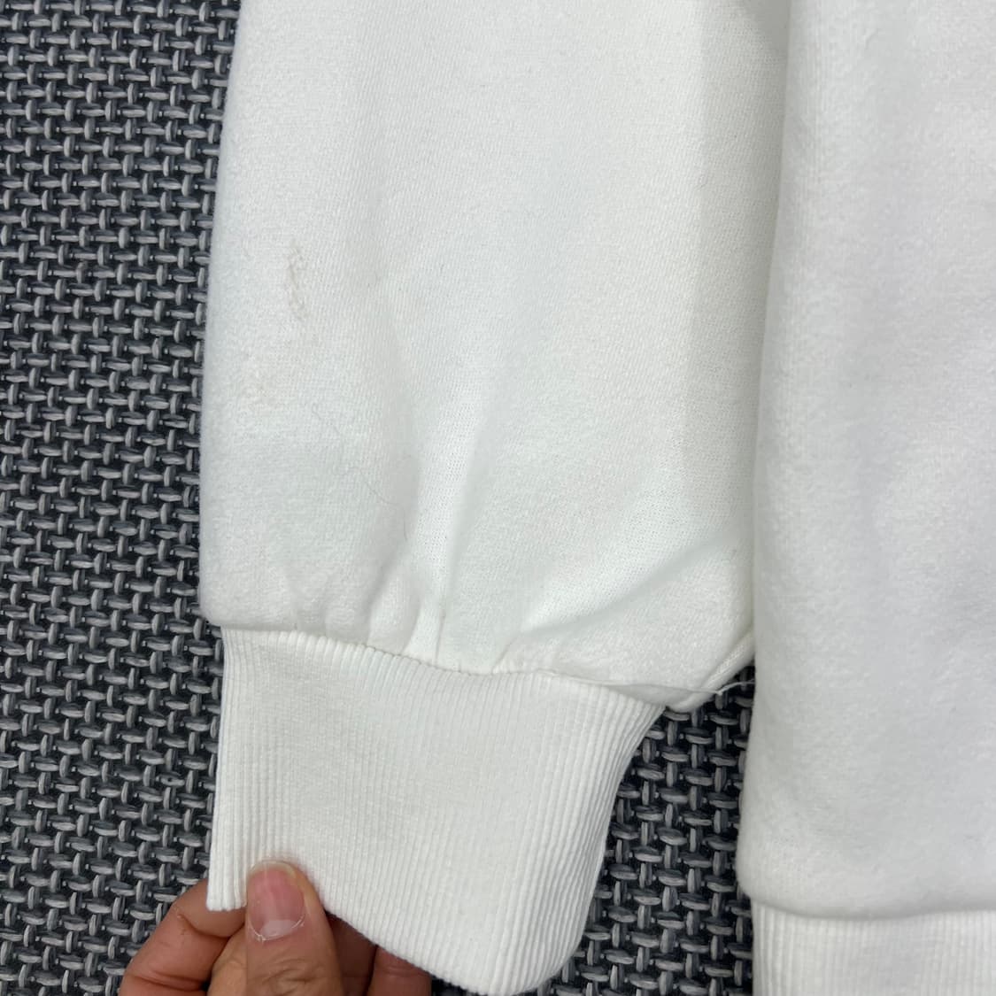 착샷O 빈티지 레터링 후드집업 상품이미지2