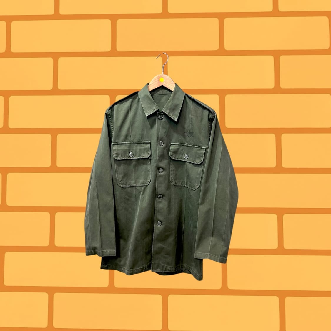 밀리터리 셔츠 (M) 상품이미지1