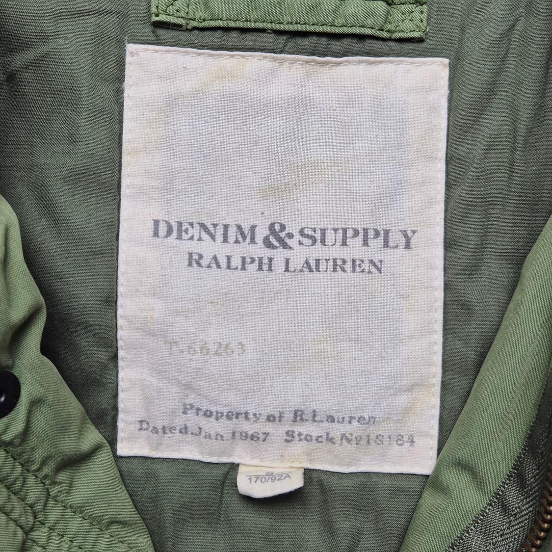 [S] 데님앤서플라이 랄프로렌 아즈텍 M65 필드자켓 상품이미지6