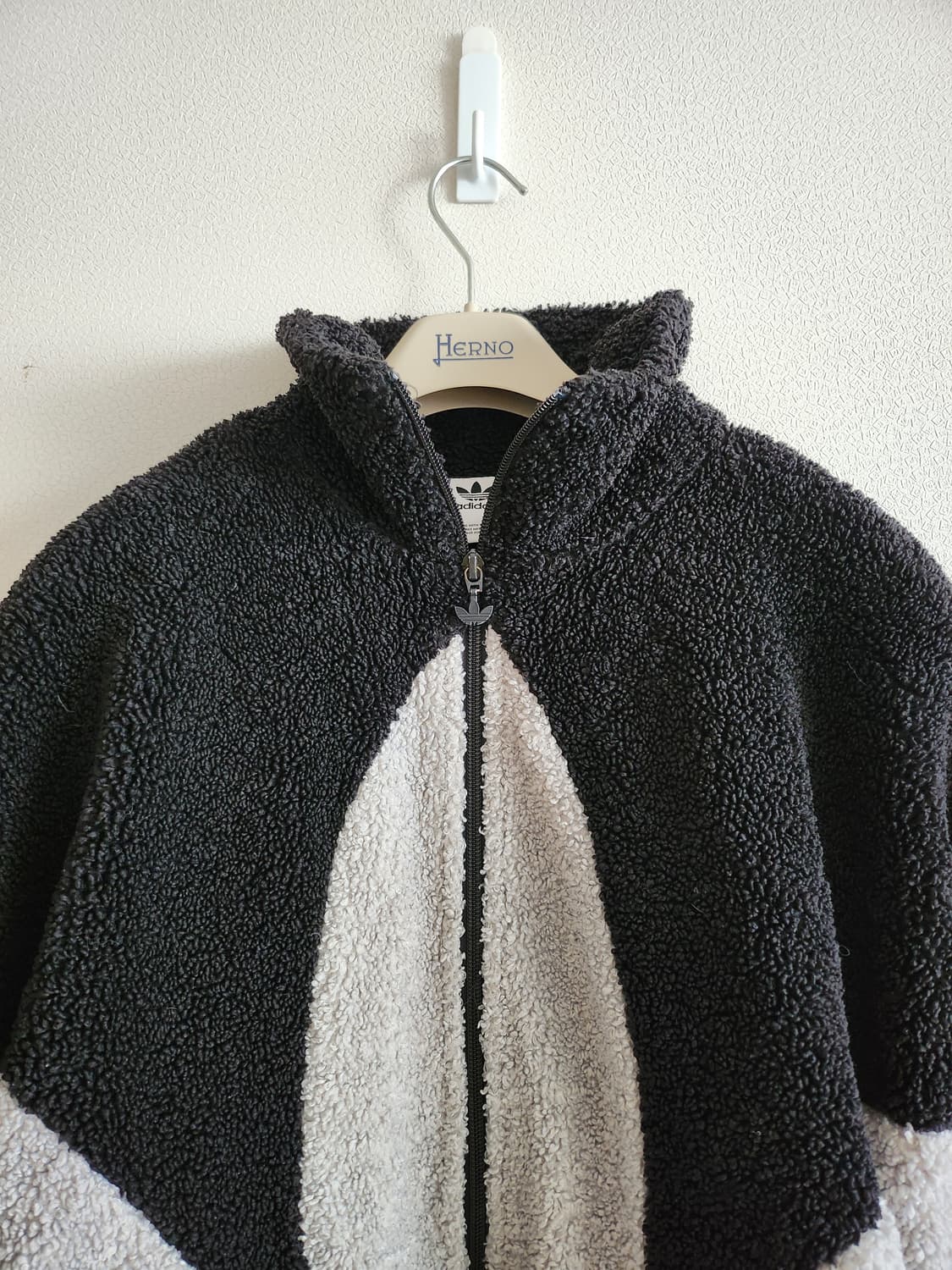 아디다스 빅로고뽀글이자켓(M 상품이미지2