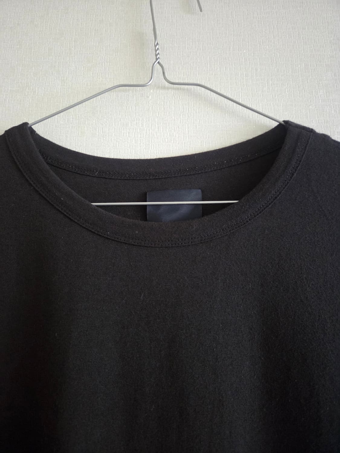 준지 블랙 반팔티셔츠  상품이미지3