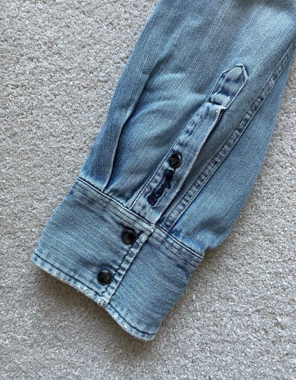 랭글러 웨스턴 데님 셔츠 상품이미지6