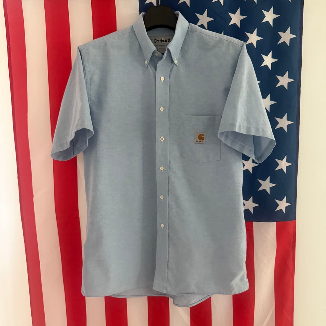 [L] 칼하트 carhartt 리메이크 반팔 셔츠 - 34 상품이미지1