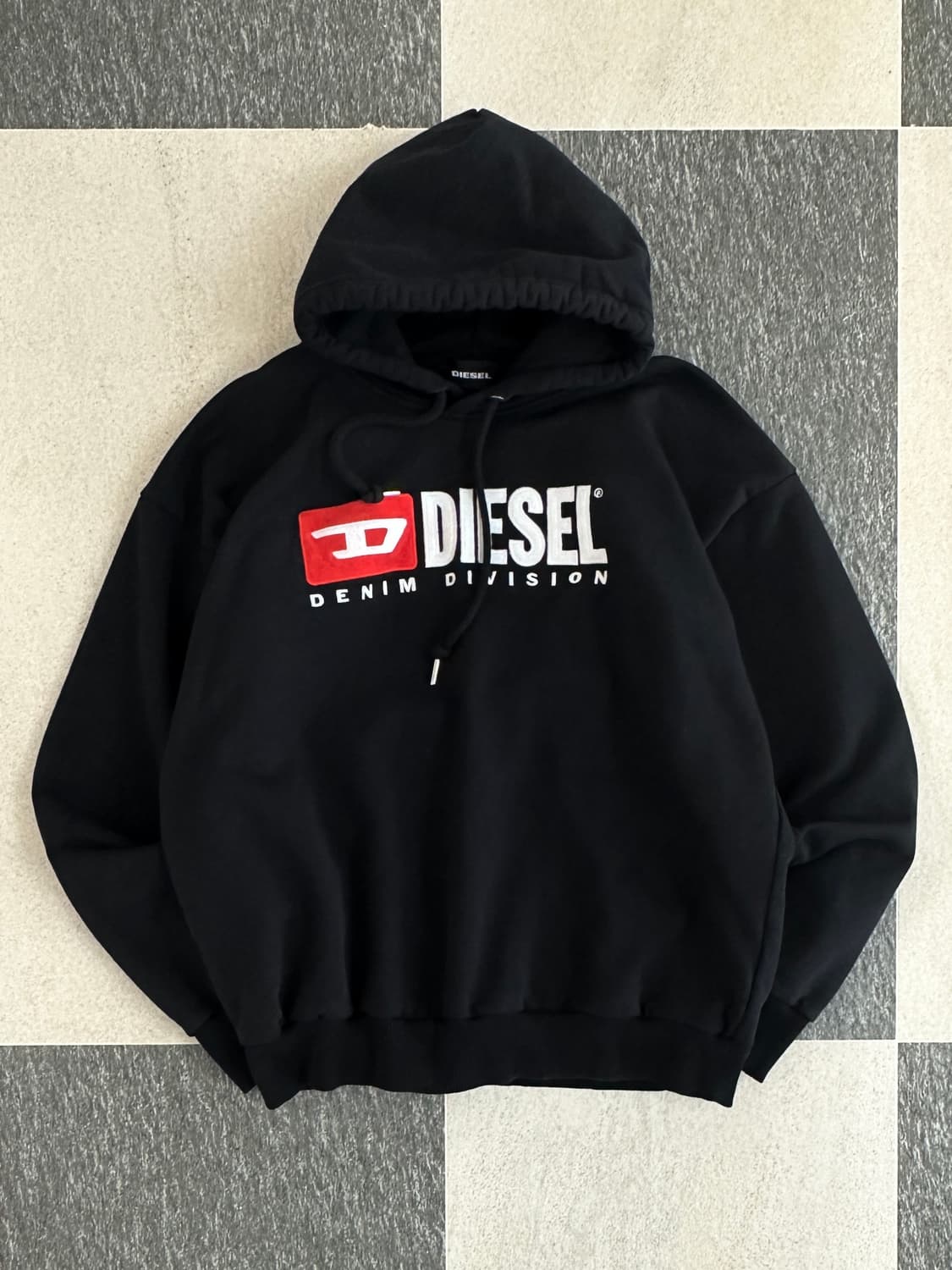 디젤 S 박스트 DIV 후드 티셔츠  상품이미지1