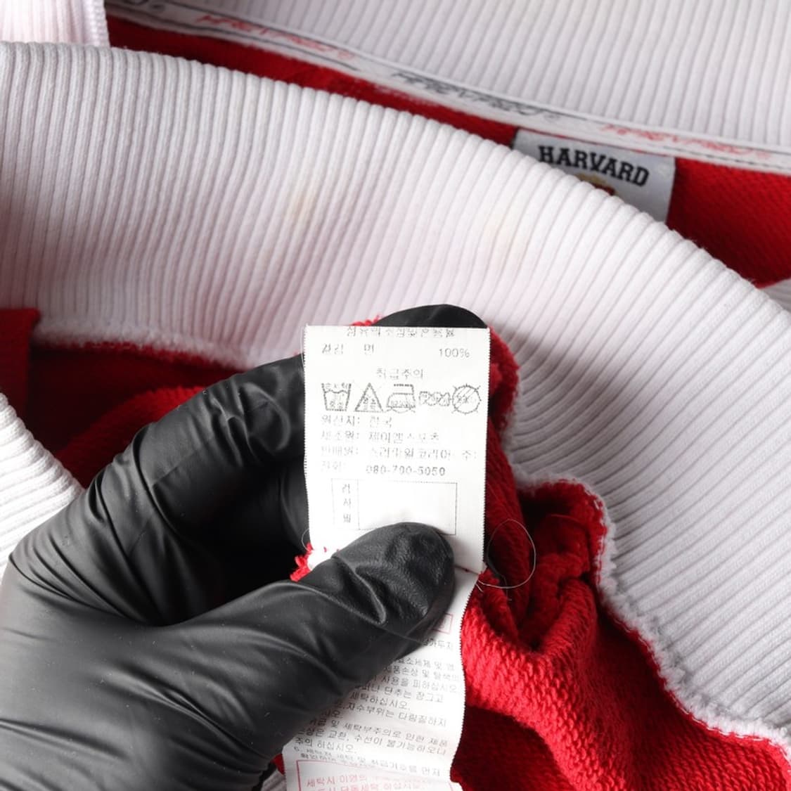 하버드 스포츠 클럽 올드스쿨 트랙탑 져지 레드 상품이미지6