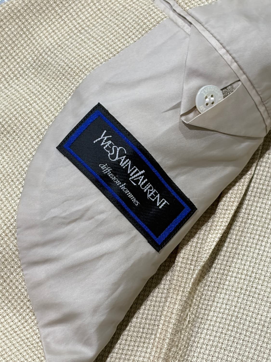 90s 입생로랑(Yves Saint Laurent) 옴므 빈티지 자켓 상품이미지5