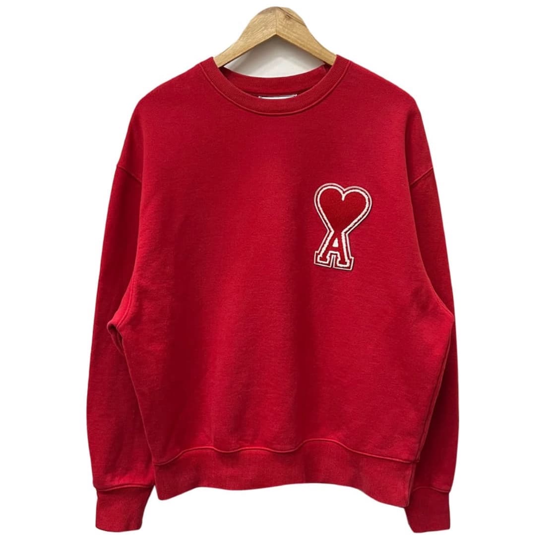 아미 빅하트 로고 맨투맨 상품이미지1